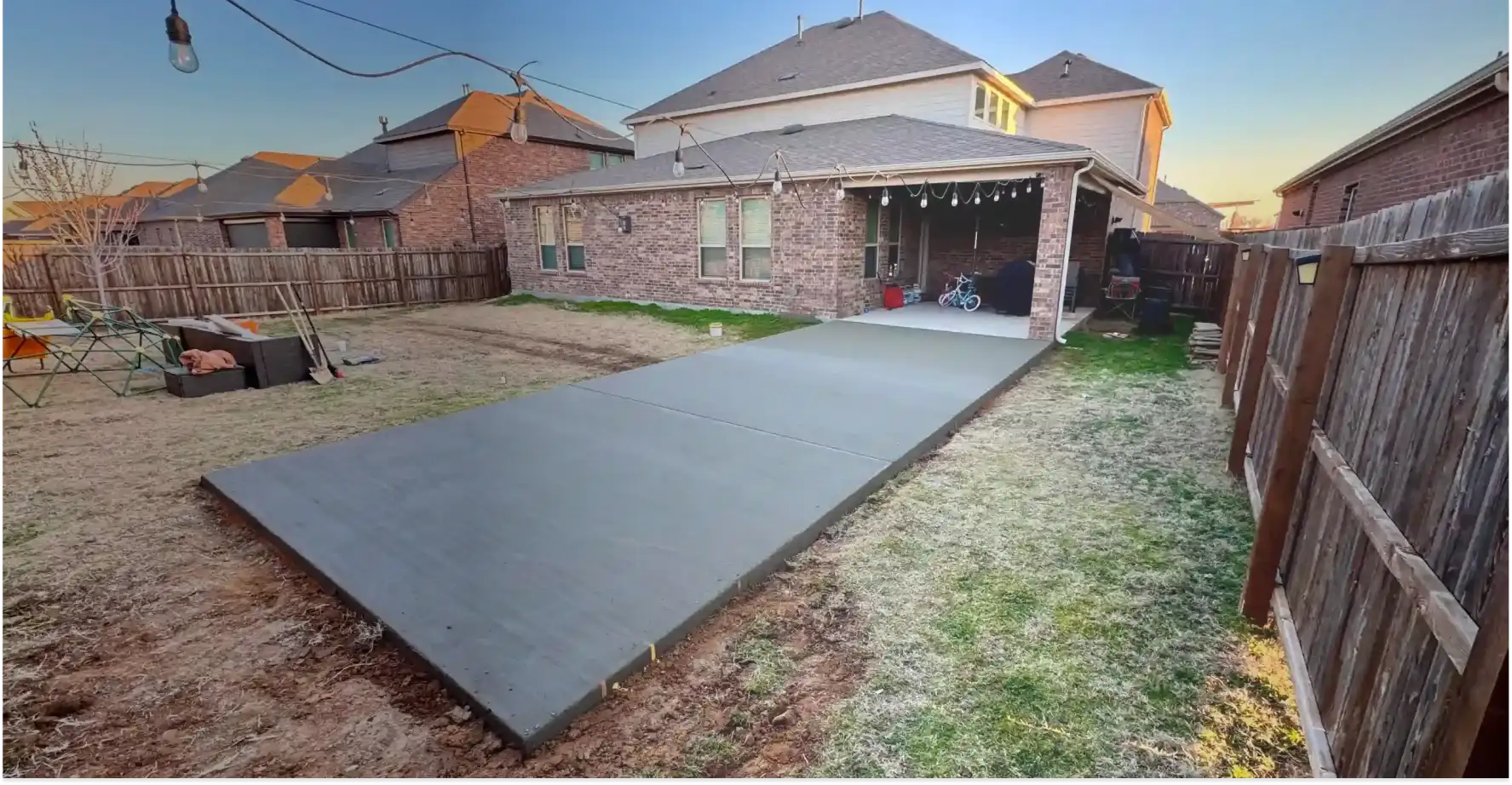 Concrete Flatwork Hero